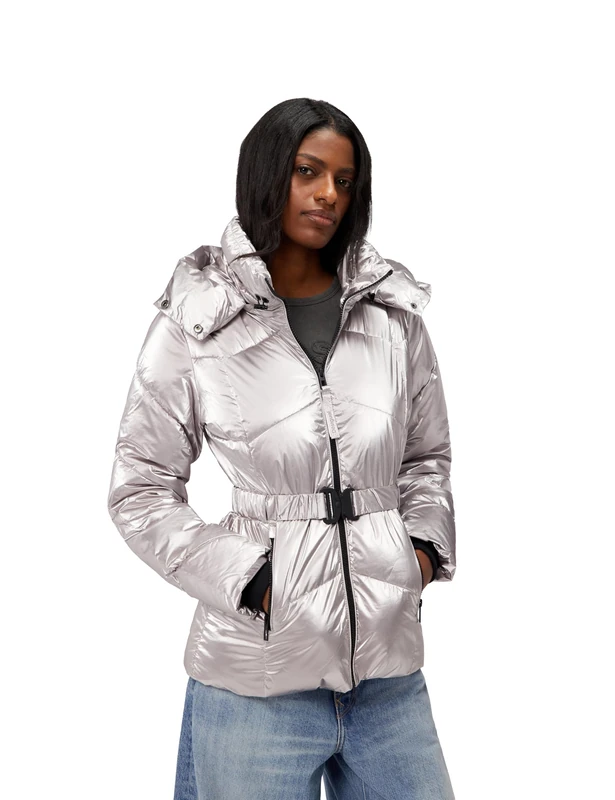 Desigual Padded_Metalic, 3035 Pink Stick, M - Image 1