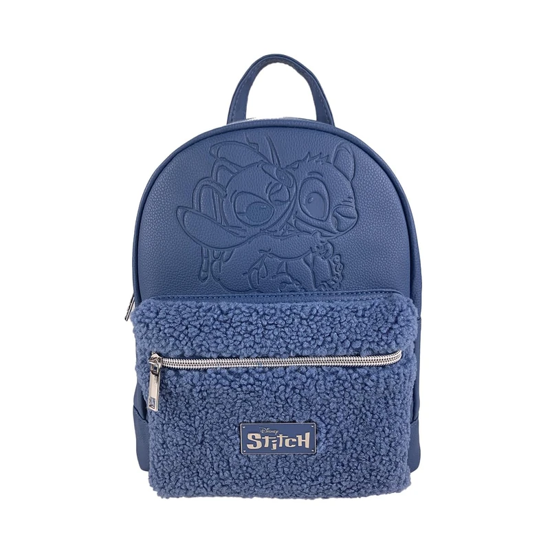 Nomadict Gaming Bag Teddy Blue Stitch – Backpack with Compartment Designed for Nintendo Switch® – 28 x 22 x 12 cm – Officially Licensed Disney - Image 1
