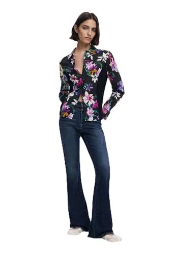 Desigual CAM_COSTADILLO, 2000 Black, XS