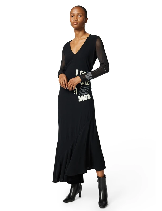 Desigual Dress_POSINEW, 2000 Black, XL