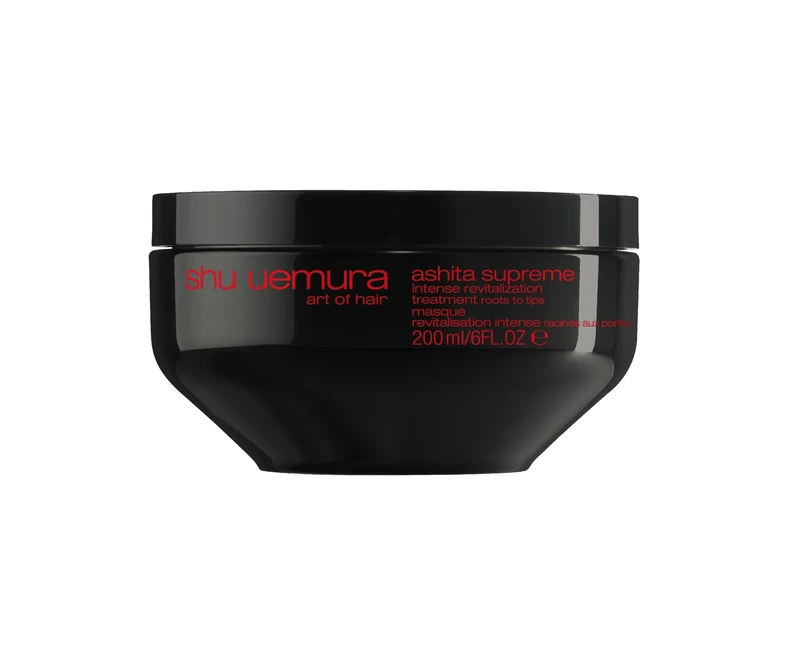 Shu Uemura, Ashita Supreme, Intensive Revitalising Hair Mask, For All Hair Types, With Ashitaba Extract, 200ml