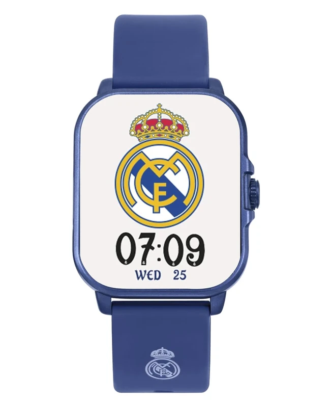 Real Madrid Official RM2005-10 Blue Smart Watch - Compatible with Android and iOS - Image 1