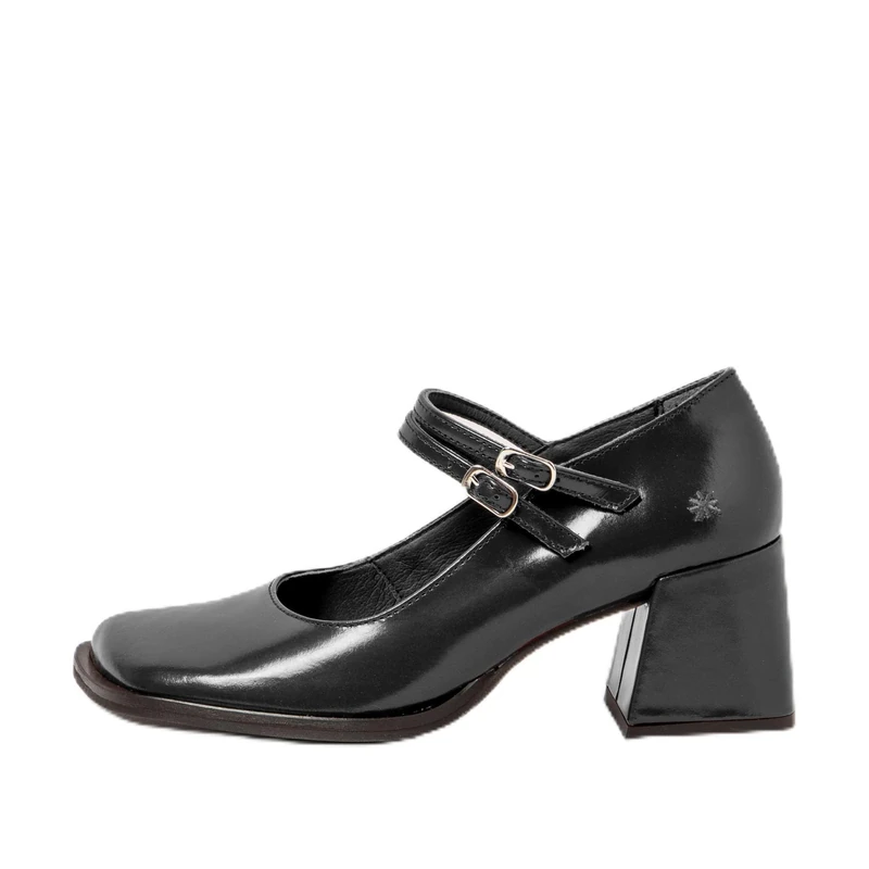 Art 1704 Verona, Women's Platform, Black, 38 EU, Black/White, 6 UK