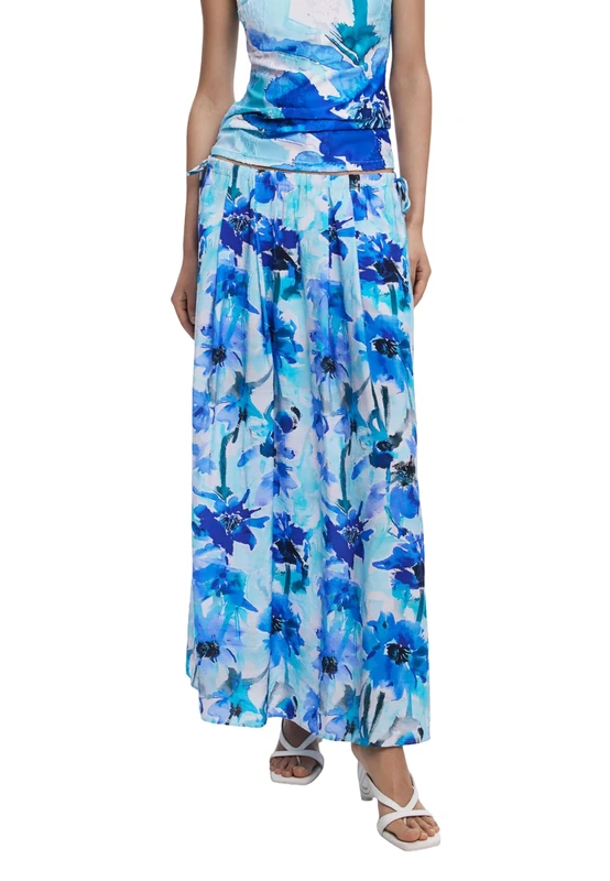 Desigual Skirt_Fiori, 9016 Azules, L