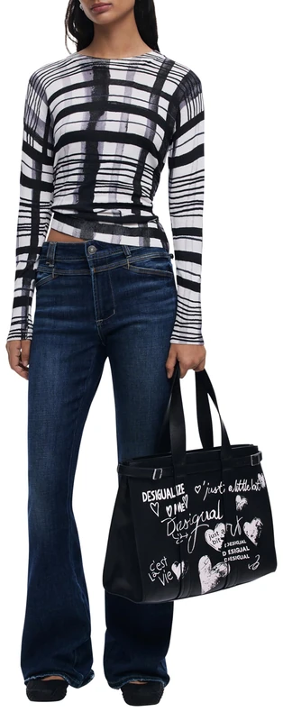 Desigual JERS_NORUEGA, 2000 Black, XS