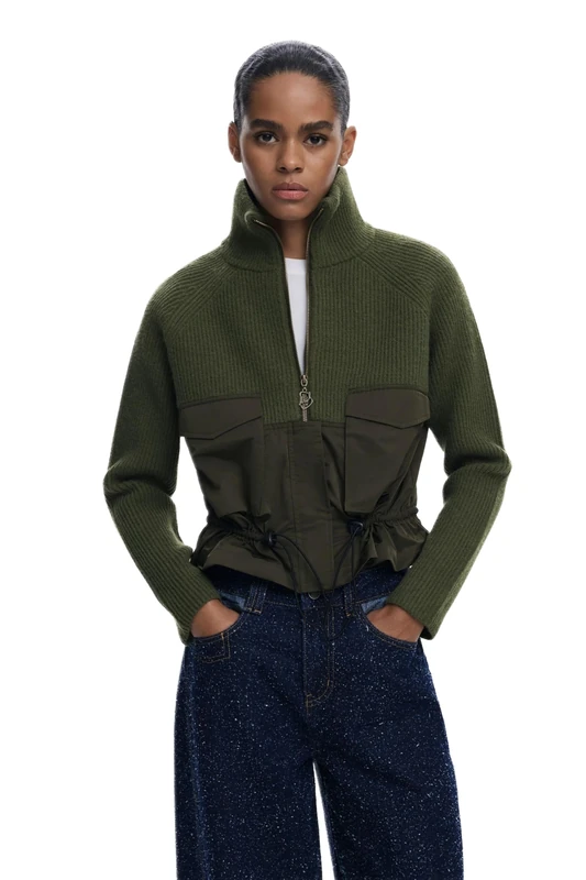 Desigual JERS_TAMPERE, 4008 VERDE CAZA, XL