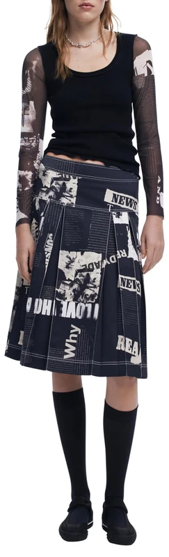 Desigual TS_Lisboa, 2000 Black, XS