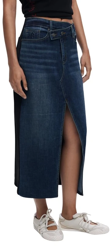 Desigual FAL_Twisted, 5053 Denim Medium WASH, XL