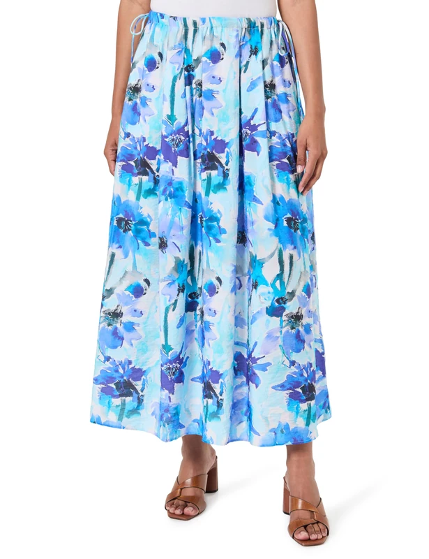 Desigual Skirt_Fiori, 9016 Azules, XS