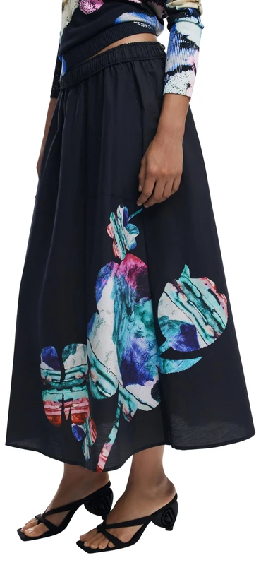 Desigual FAL_ELLA_LACROIX, 2000 BLACK, L