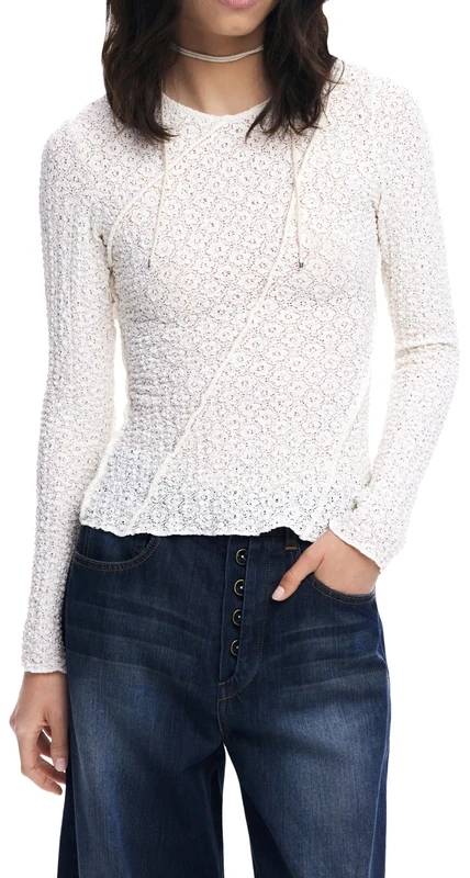 Desigual TS_Amsterdam, 1001 RAW, XL White