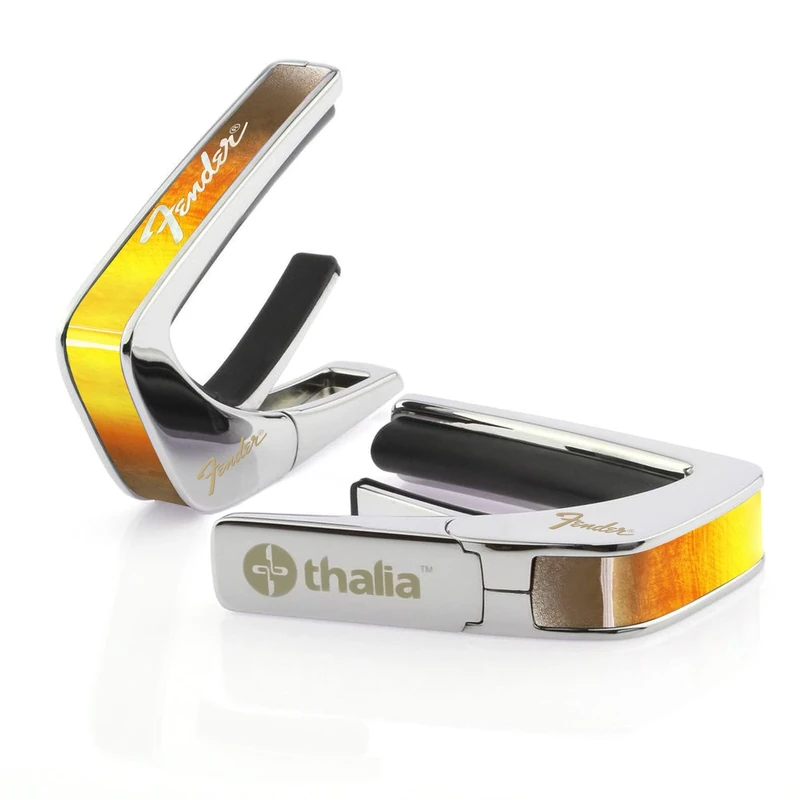 THALIA FENDER CAPO - SUNBURST - WHITE PERINE LOGO