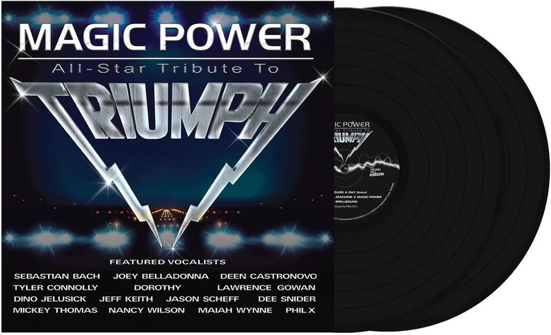 Round Hill Records Magic Power: All Star Tribute to Triumph Vinyl