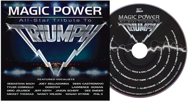 Round Hill Records - Magic Power: All Star Tribute to Triumph CD - Image 1