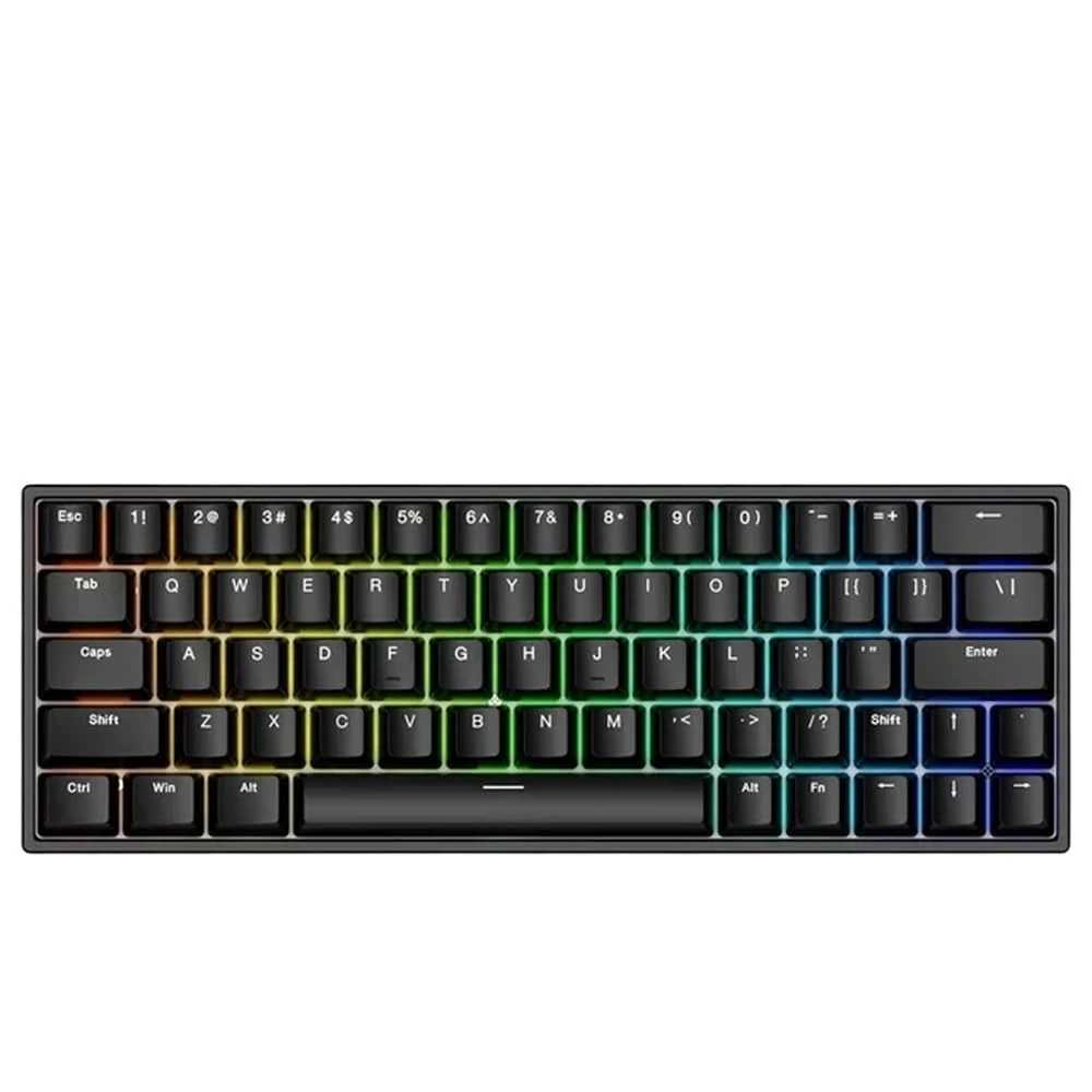 Nd63 Pro 8k Mechanical Hot Swap RGB Gaming Keyboard With Magnetic Switches Compatible With PC E-Sports Customized Gaming Accessories Gifts(ND63 BLACK)