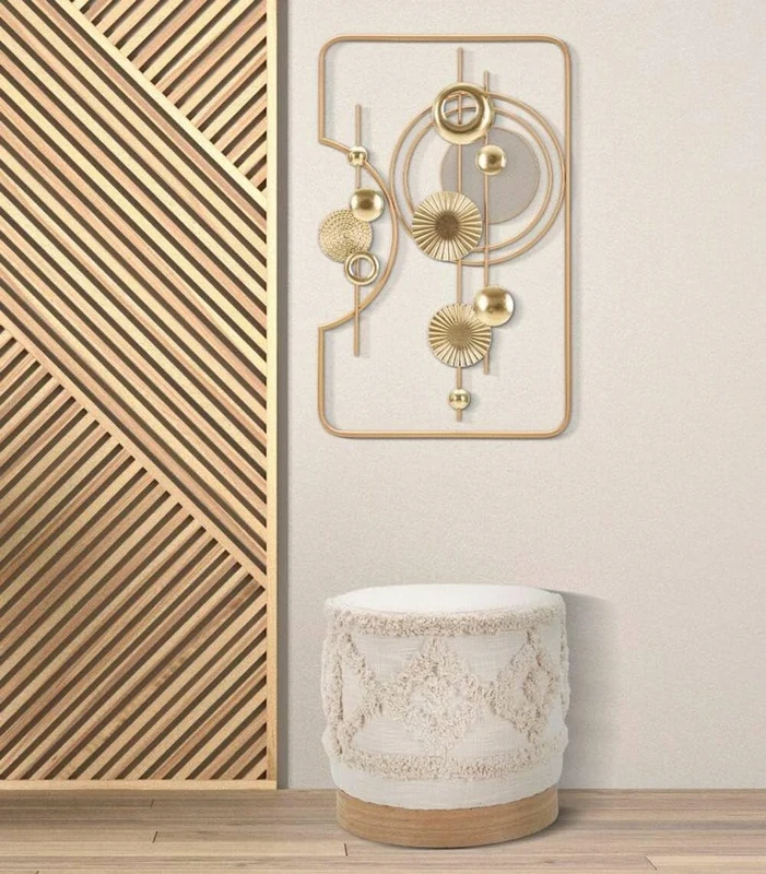 Dmora - Pouf Bistagno, Multipurpose armchair, Bean bag chair, Footstool pouf, 40x40 h40 cm, White