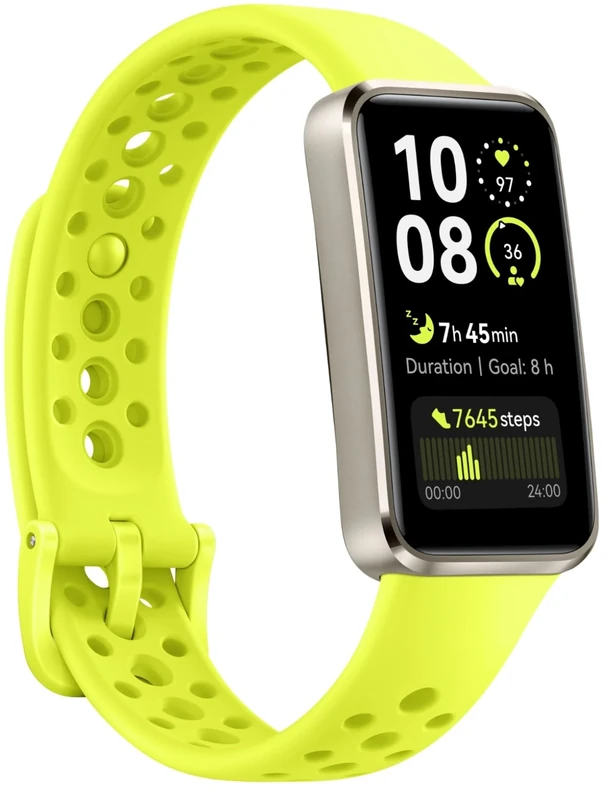 HUAWEI Band 10 Smartwatch, AI Sports Monitoring, Advanced Sleep Monitoring, Emotional Wellness Assistant, Fast Charge, Compatible with iOS and Android, Aluminium Green