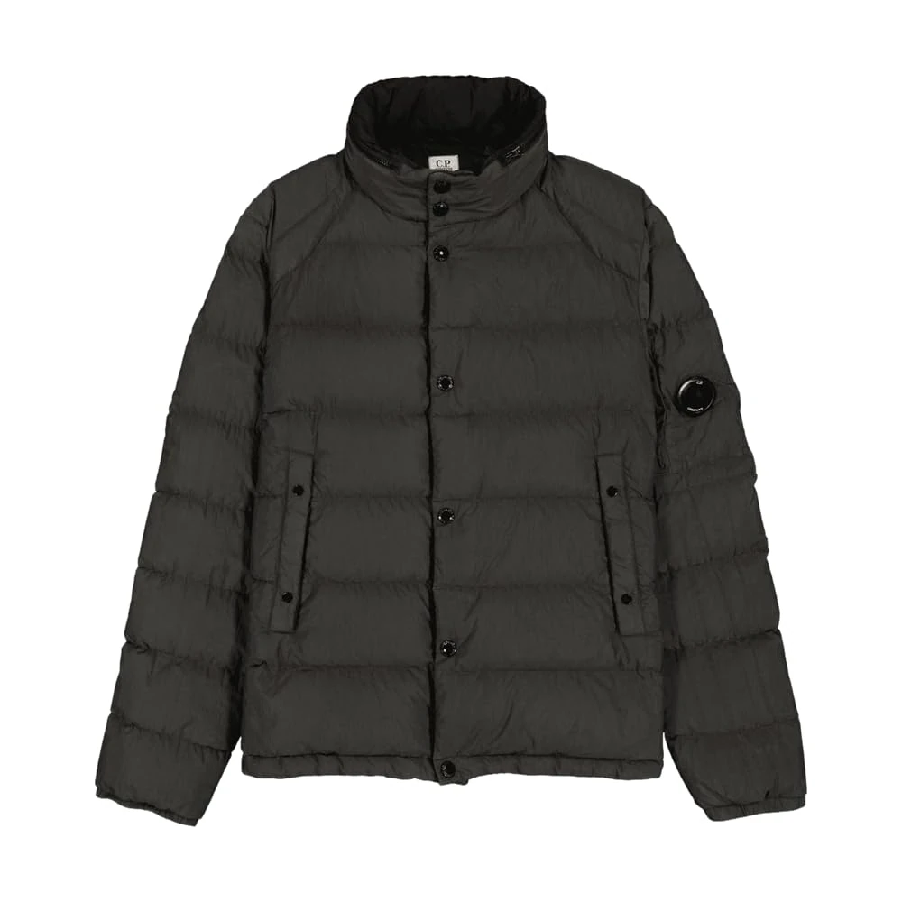 C.P. COMPANY Pre-loved, Green Piuma 50 Puffer Down Jacket, L