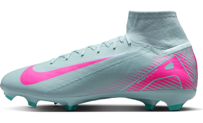 NIKE HF9433-301 Mercurial Superfly 10 Pro Men Ocean Cube/Pink Blast UK 7.5