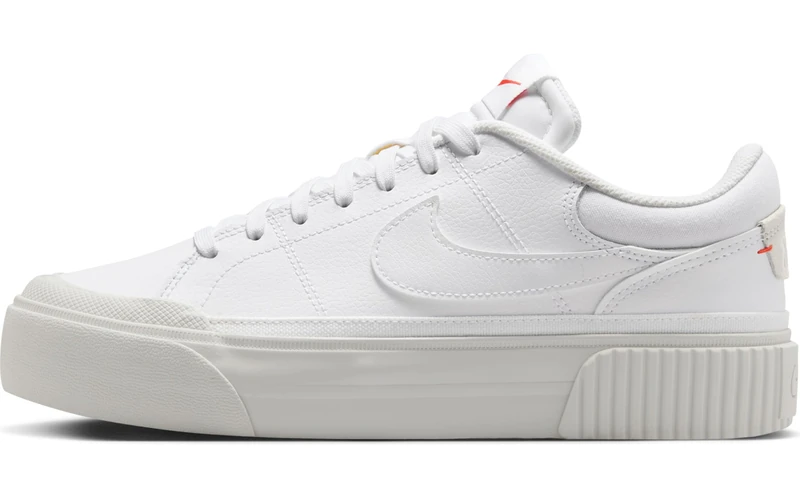 NIKE DM7590-108 Court Legacy Lift Women White/Photon DUST-Picante RED UK 4