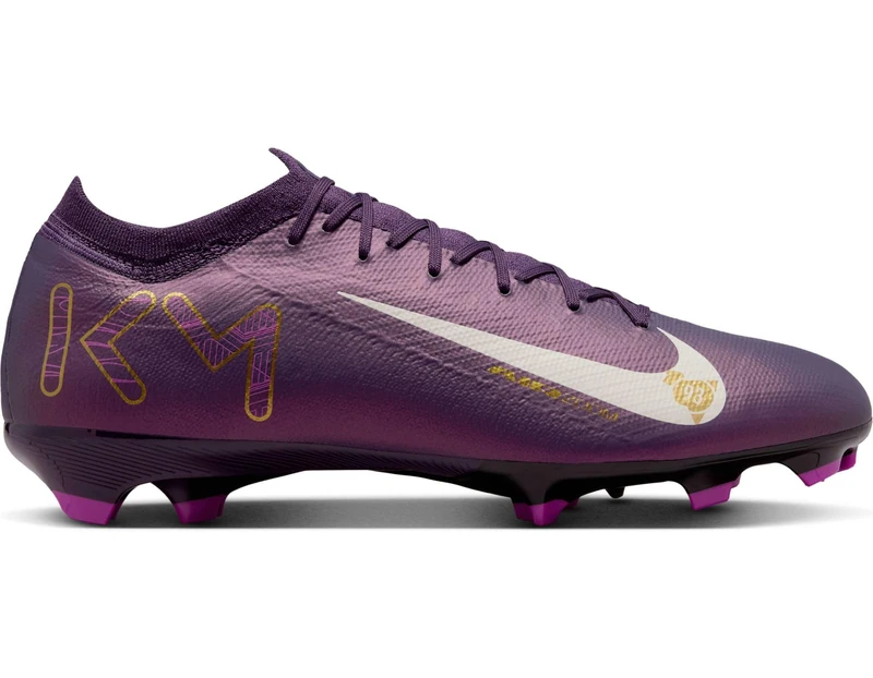 NIKE Men's Mercurial Vapor 16 Pro Kylian Mbappé Sneaker, Grand Purple Pale Ivory, 8 UK