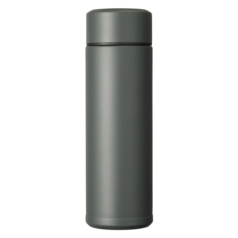 Kyocera MB-10S-GY Slim 300ml Screwtop Slim Travel Mug in Dark Grey - Image 1