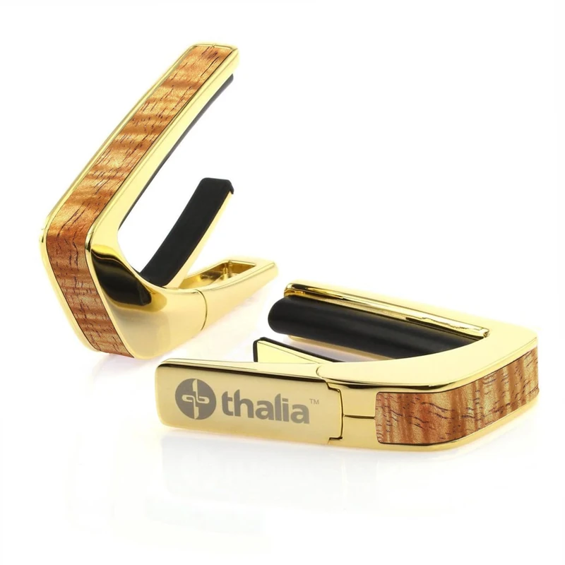 Taylor by Thalia Capo with Gold Finish, Koa with Black Taylor Logo