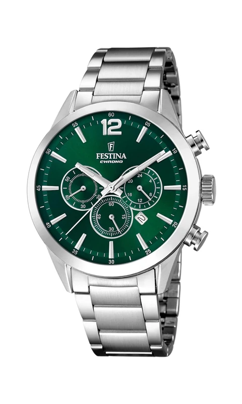 Festina Mens Chronograph Watch with Stainless Steel Bracelet F20343/B