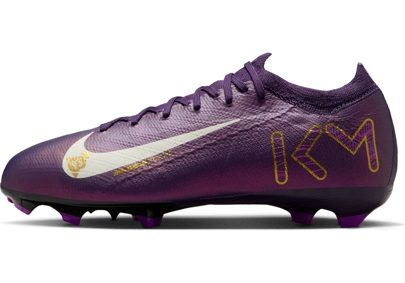 NIKE HF5450-500 Jr. Mercurial Vapor 16 Pro Kylian Mbappé Men Grand Purple/Pale Ivory UK 3.5