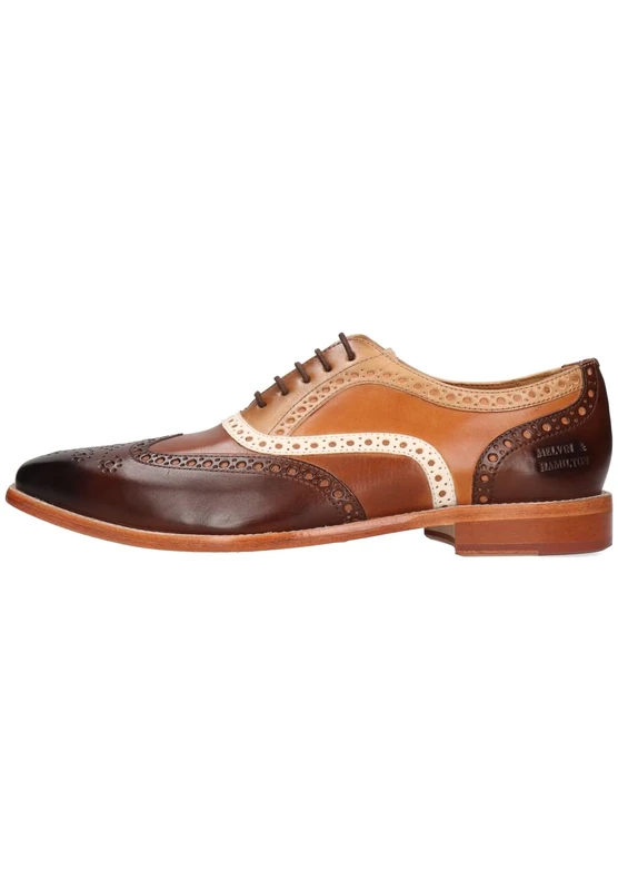 Melvin & Hamilton Men's Leonardo 21 Vegas Mid Brown Oxford, 9 UK