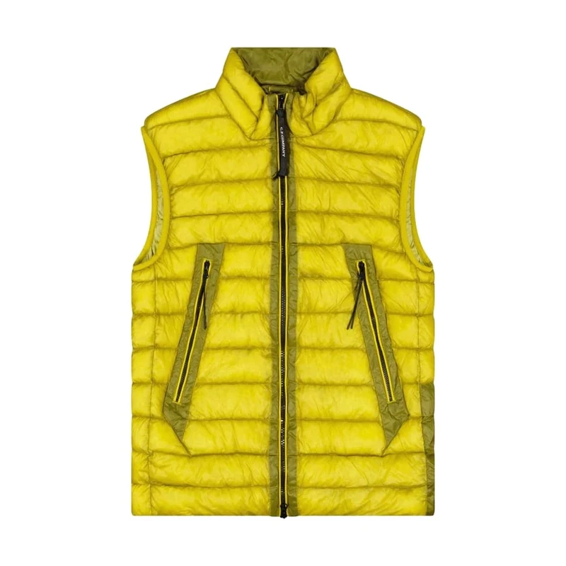 C.P. COMPANY Pre-Loved, Yellow D.D. Shell Down Vest, M