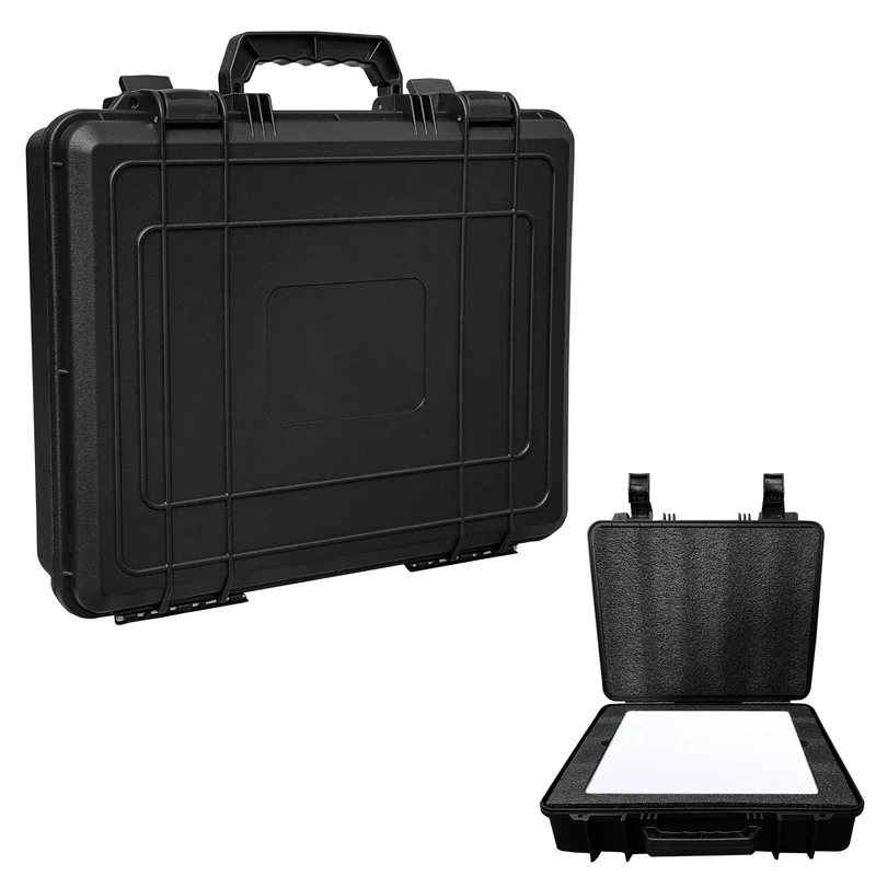 Water Proof Hard Case for Mini Dish Kit, Mini Travel Case, Hard Shell Carrying Bag, Satellite Accessories Storage Handbag for Adapter, Cable, Kickstand
