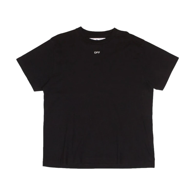 Off White Pre-Loved, T-Shirt, XL Black