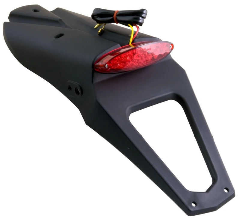 Universal LED License Plate Holder Devil Racing Black