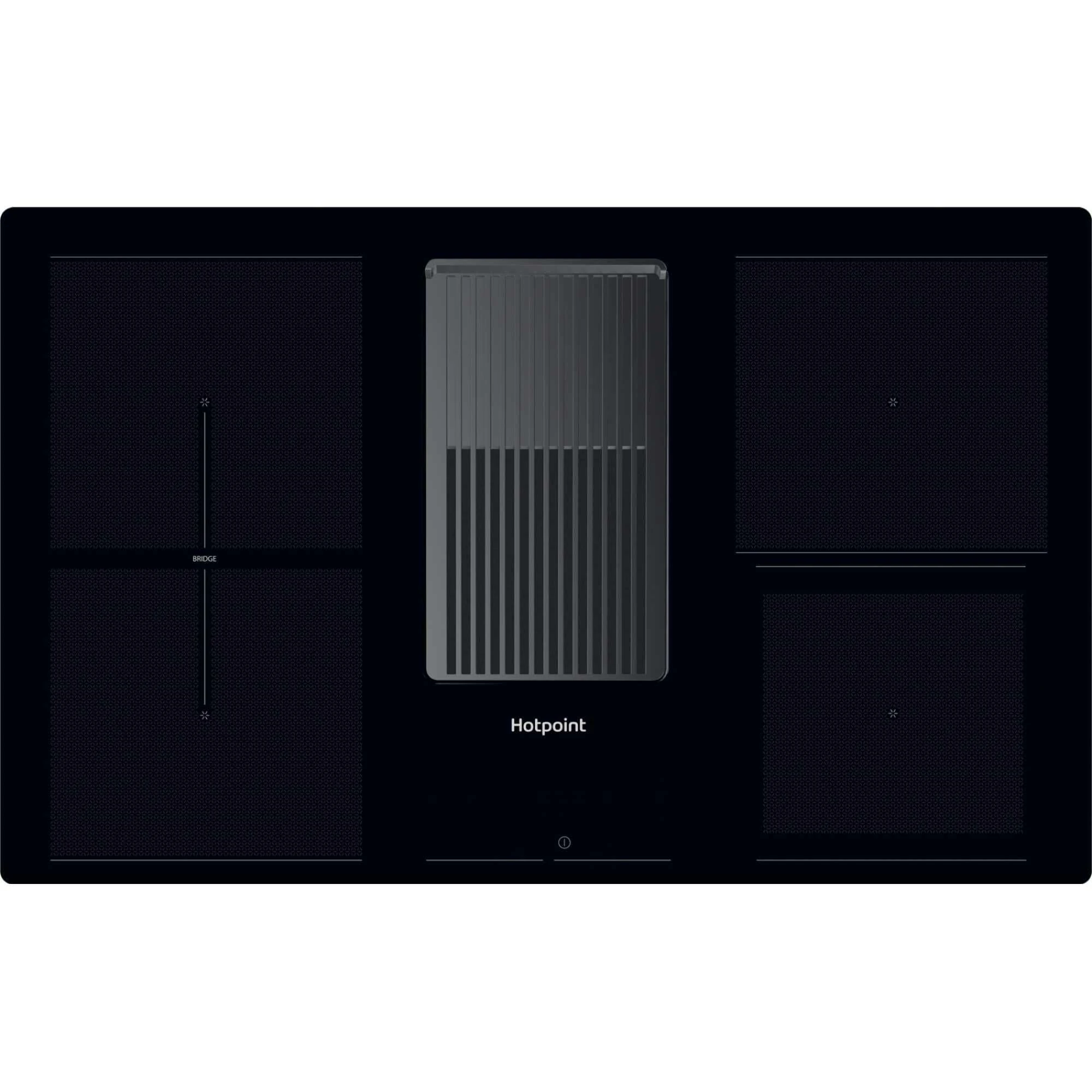 Hotpoint PVH92BUK 90cm 4 Burner Vented Induction Hob - Black