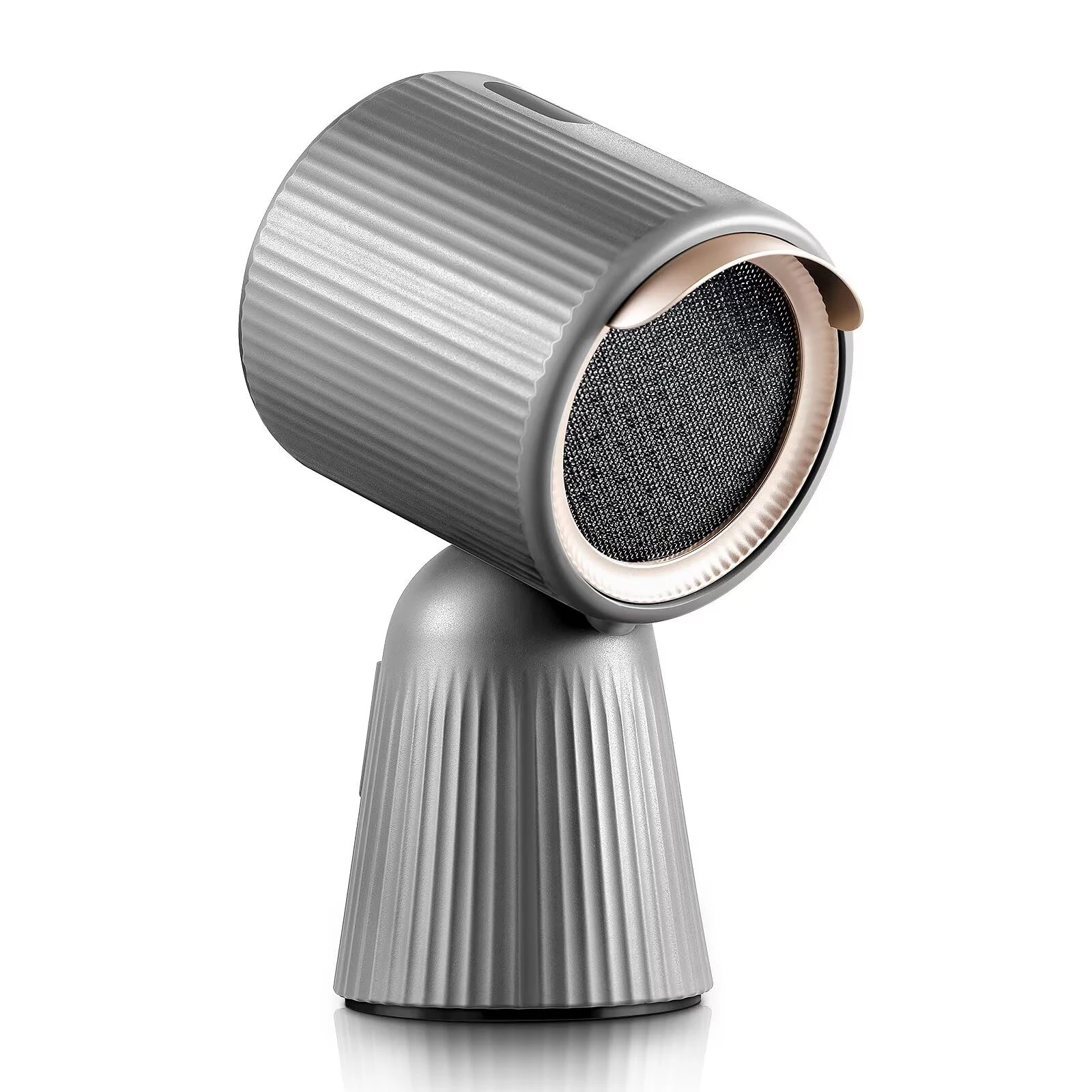 SNDOAS Portable Extractor Fan, 180m³/h Desktop Extractor Fan Kitchen with 3 Speed Touch Control, A+ Energy Class, Mini Cooker Hood for Apartment Campervan, Gray