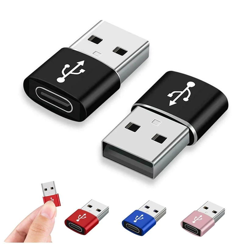 PLGEBR 1pcs Type c To Adapter Female Type C Adapter For Ios Fast Charging Converter for iphone Adaptador C USB