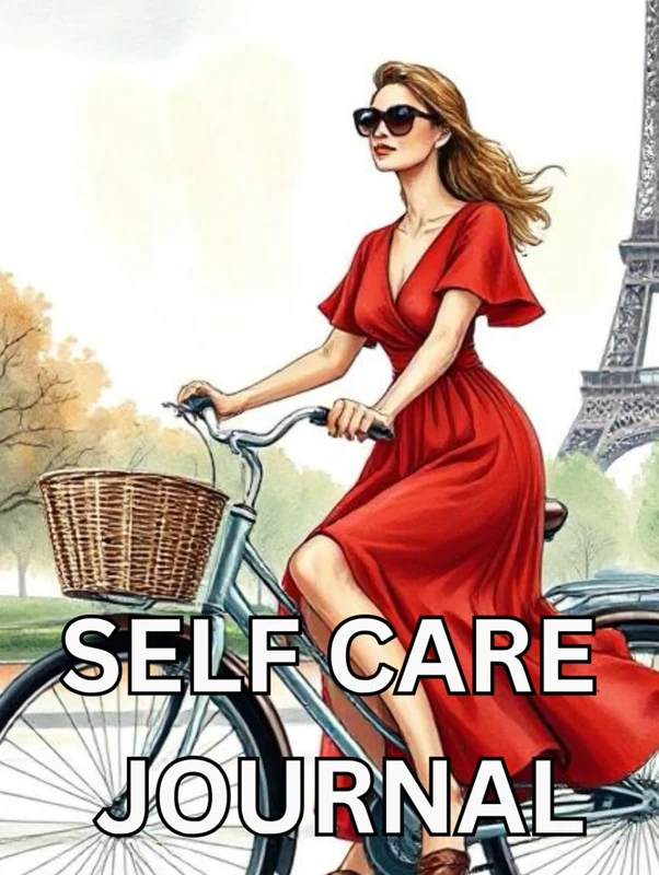 SELF CARE PLANNER: 365 DAYS OF SELF CARE, EIFEL TOWER, FRENCH STYLE, *Morning Routine *Evening Routine *Top Goals for the Day