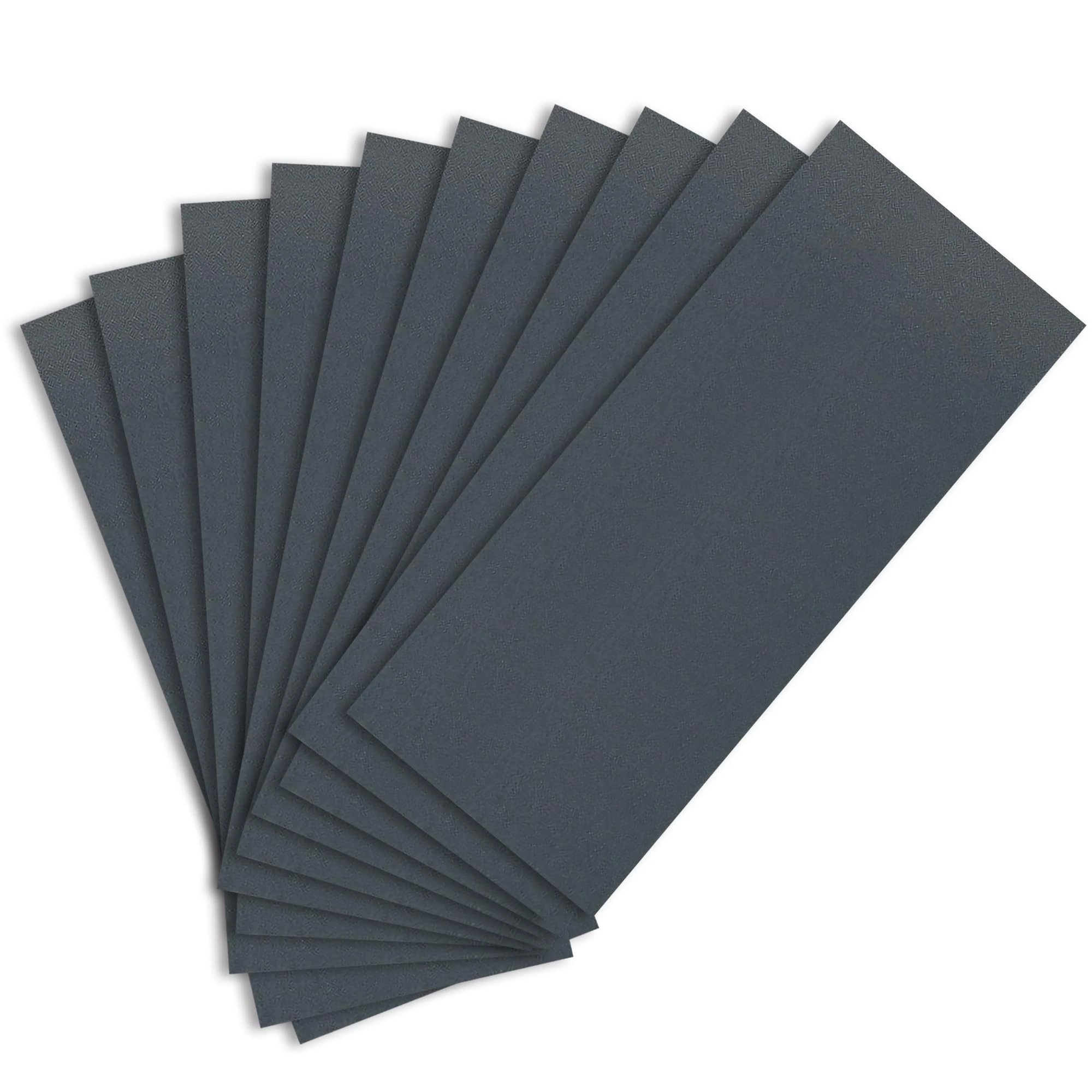 Sandphyrre Sandpaper Set, 10 Sheets 600 Grit Fine Sand Paper, Wet and Dry Sandpaper for Wood, Walls, Glass, Plastic and Car Paintwork Sanding, 9 x 3.6 Inches