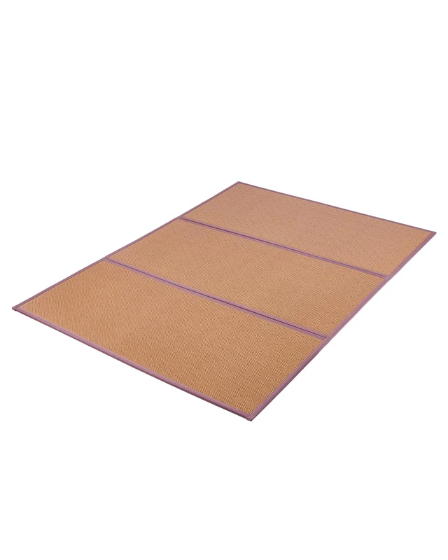 VEVOR Japanese Tatami Mat, 80 x 55 in Foldable Handwoven Natural Rattan, Non-Slip & Easily Cleaned, Breathable Sleeping Mat for Meditation, Yoga, Relaxation