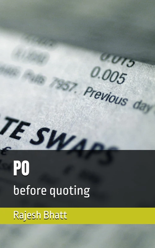 PO: before quoting