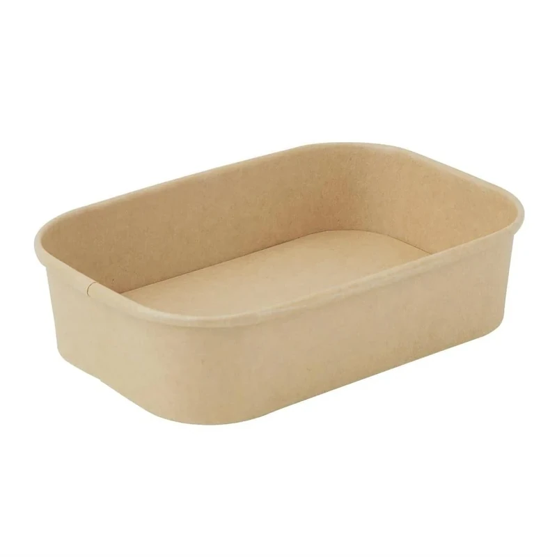 Fiesta Recyclable Rectangular Food Container, 500ml (Pack 300)