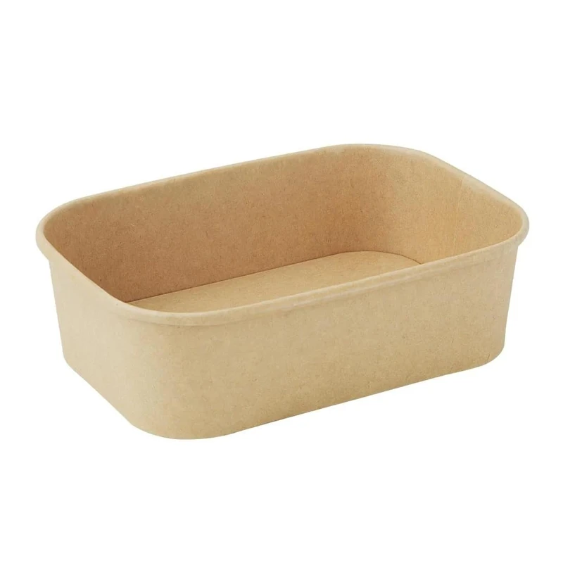 Fiesta Recyclable Rectangular Food Container, 650ml (Pack 300)