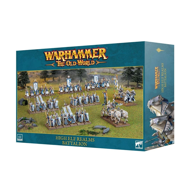 Games Workshop - Warhammer - The Old World - Battalion: High Elf Realms (Boxed Set)