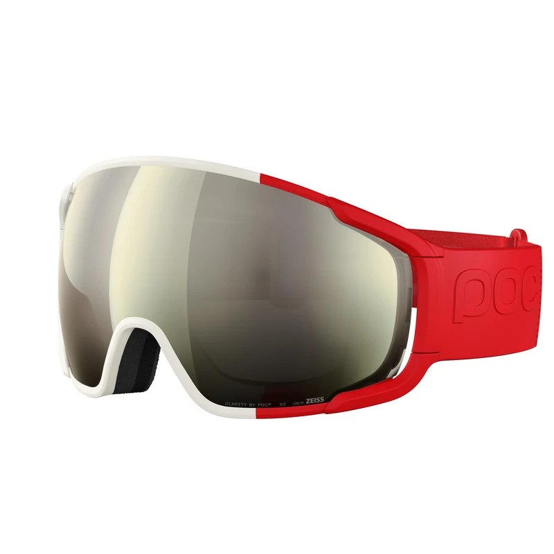 POC Zonula Ski Goggles - Ultimate Field of View and Comfort for Versatile Skiing Experiences with Full UV Protection and Innovative Coatings