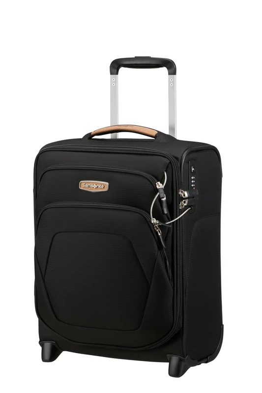 Samsonite Spark SNG ECO - EasyJet Hand Luggage, Upright XS, 36 x 45 x 20 cm, 29 L, 2 kg, Airplane Carry-on Underseater, Black (Eco Black)