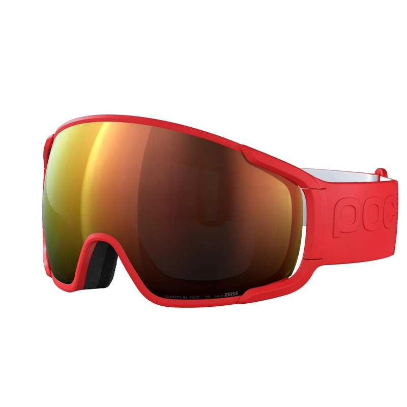 POC Zonula Ski Goggles - Ultimate Field of View and Comfort for Versatile Skiing Experiences with Full UV Protection and Innovative Coatings