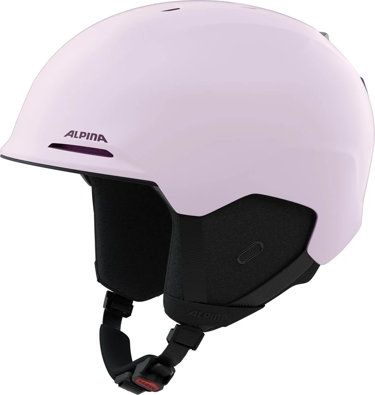 ALPINA BRIX – Individually adjustable ski helmet, with removable lining, highly shock-absorbent, ideal for adults, smoke rose matt (55-59)