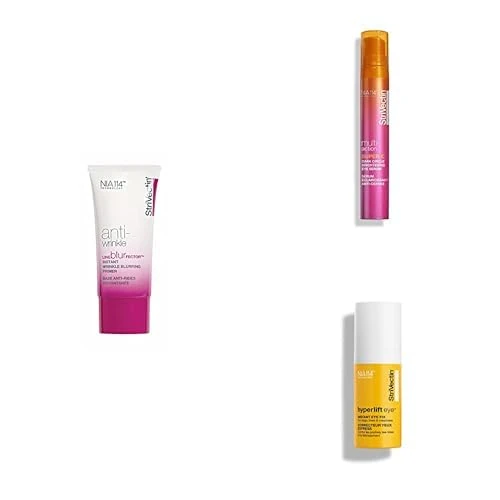 StriVectin Total Eye Care Kit| Line Blurfector (30ml), Super C Eye Serum (15ml) & Tighten and Lift Eye Cream (10ml)