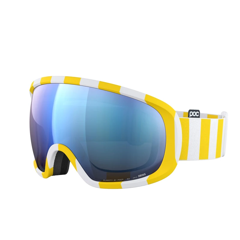 POC Fovea Ski and Snowboard Goggles for Unparalleled Precision and Crystal Clear Vision in All Weather with Full UV Protection and Innovative Coatings